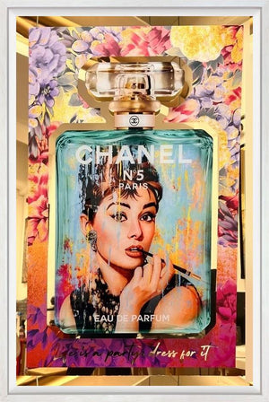 Life Is A Party - Acrylic Bottle Dibond Mirror Edition by Sannib