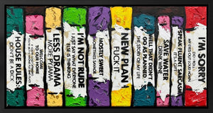 Life's A Bookcase III - Mini by Hue Folk