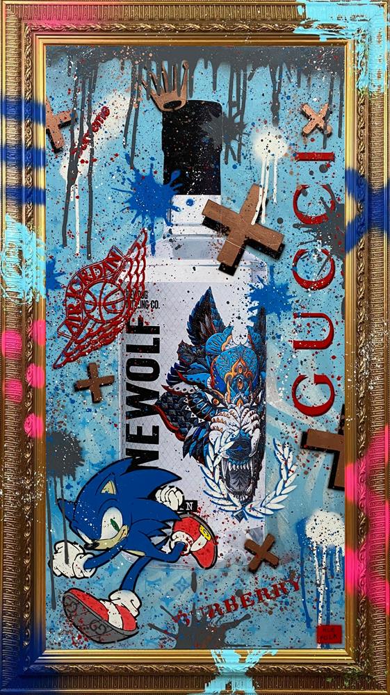 Lone Wolf Gin by Hue Folk