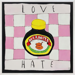 Love Hate - Canvas Deluxe by Michael Abrams