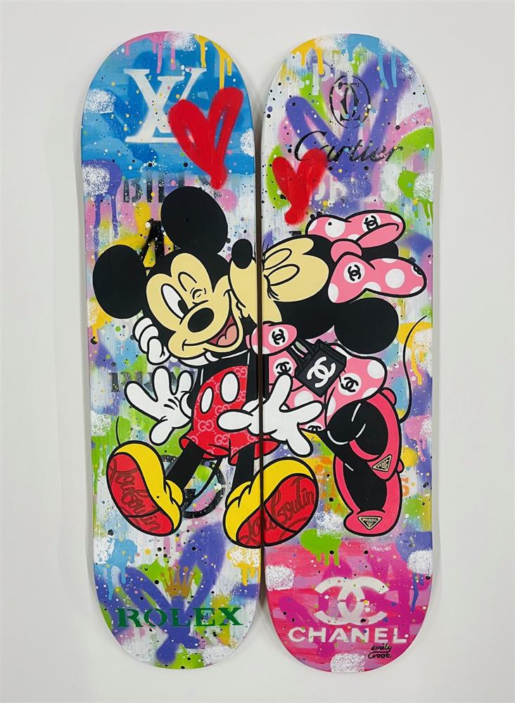 Lovestruck - Skatedeck Duo by Emily Crook