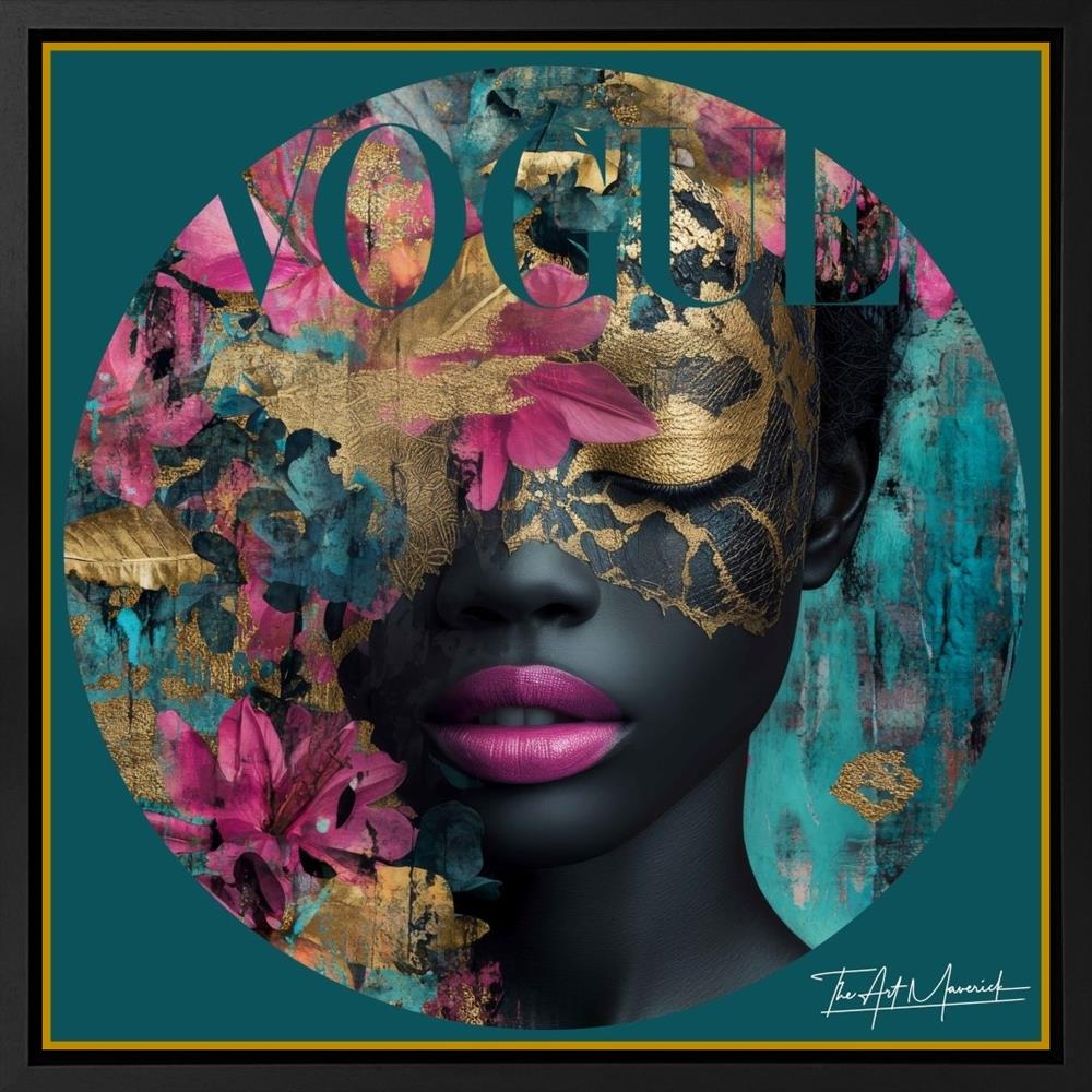 Lyra -Gilded Glamour by The Art Maverick