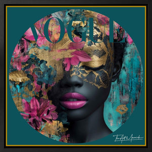 Lyra -Gilded Glamour by The Art Maverick