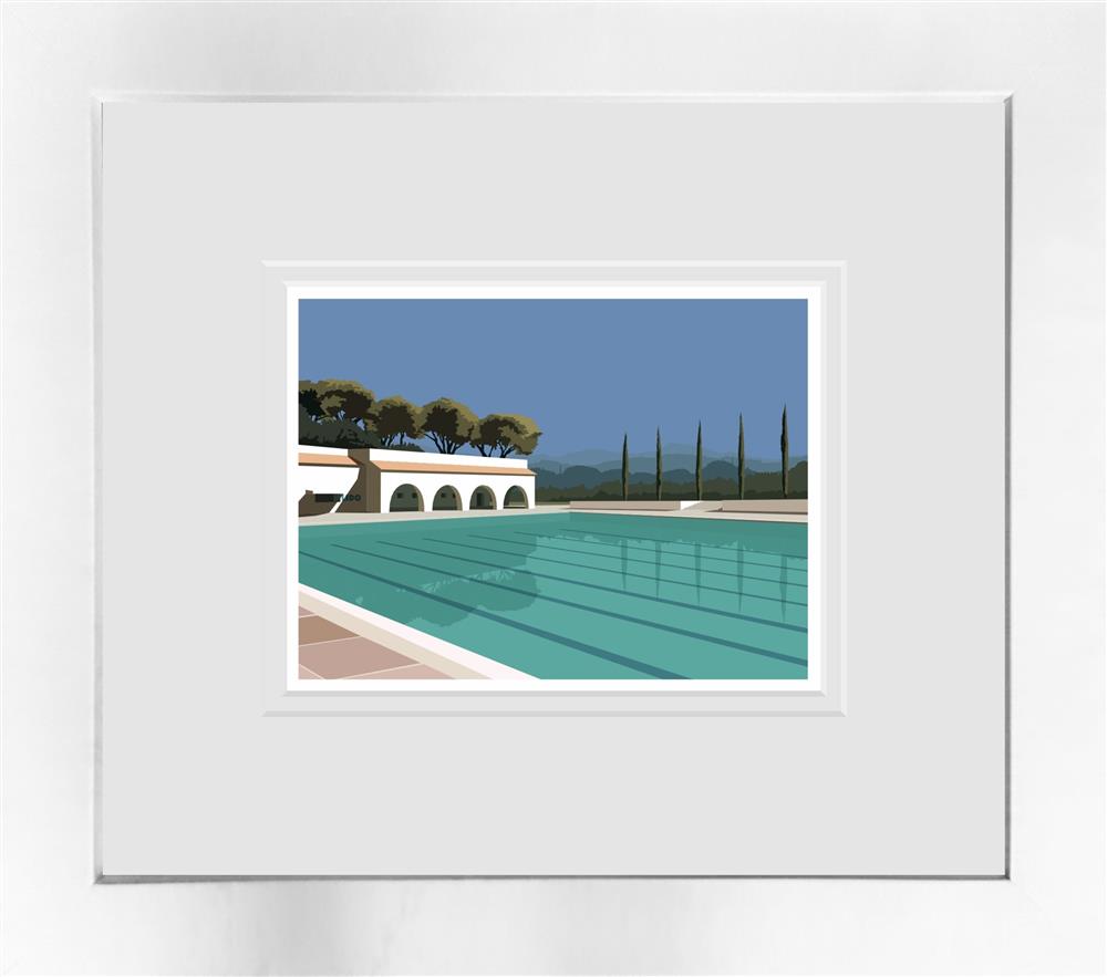 Mediterranean Cool Down - Miniature by Oshe