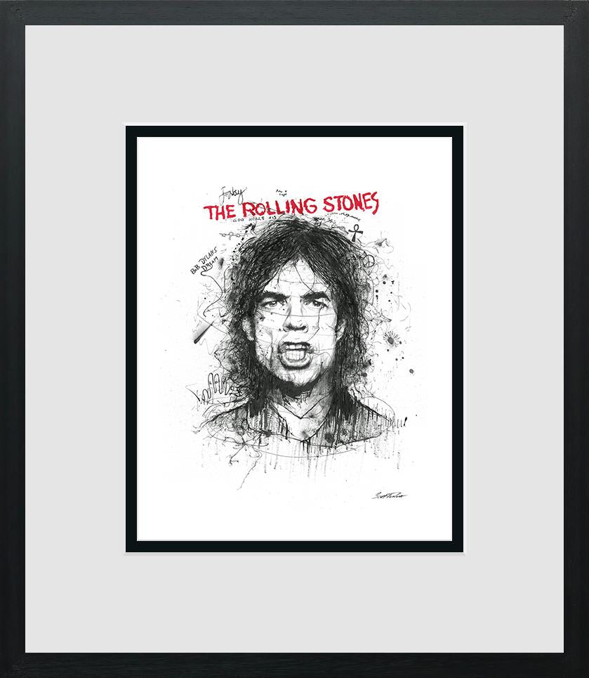 Moves Like Jagger - Miniature by Scott Tetlow