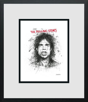 Moves Like Jagger - Miniature by Scott Tetlow