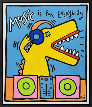 Music Is For Everybody - Bod Series by Michael Abrams