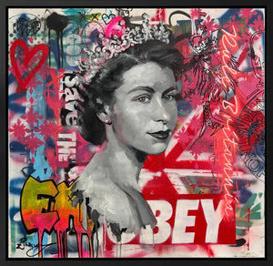 Obey Her Majesty by Zinsky