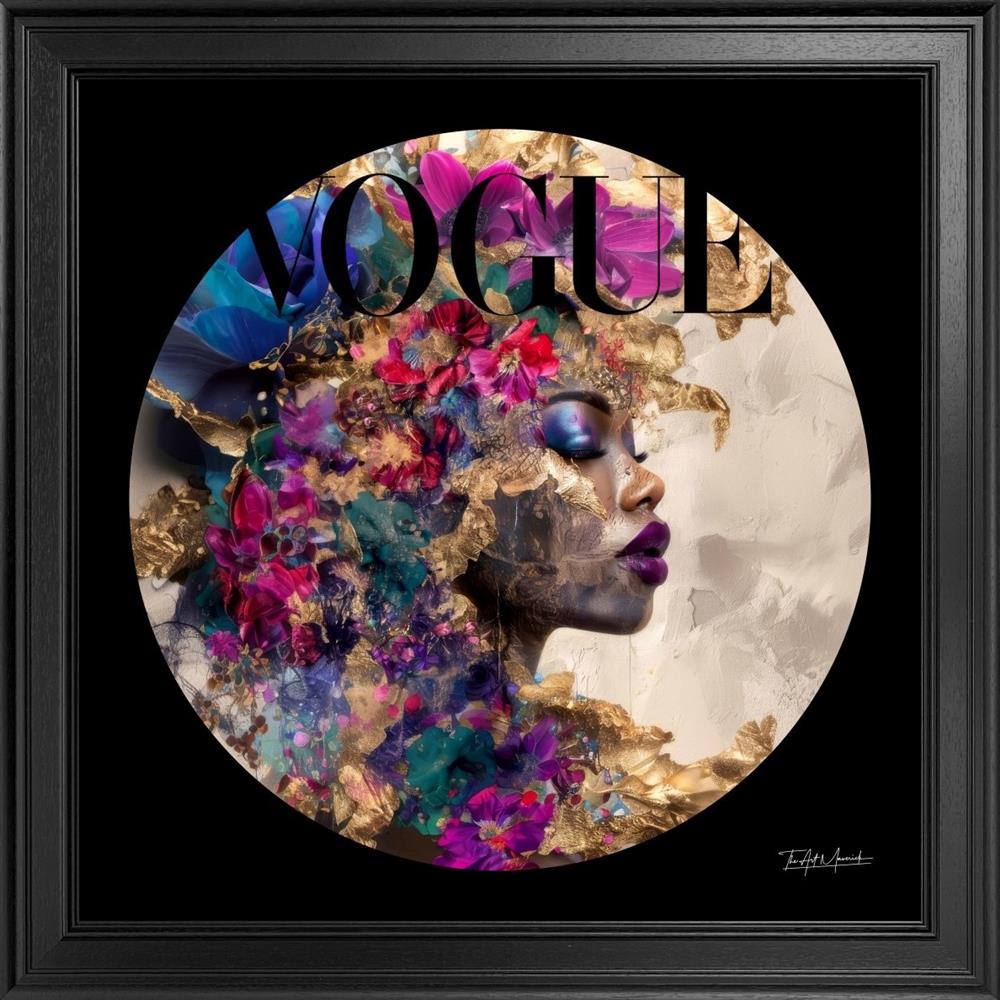 Odessa - Gilded Glass by The Art Maverick