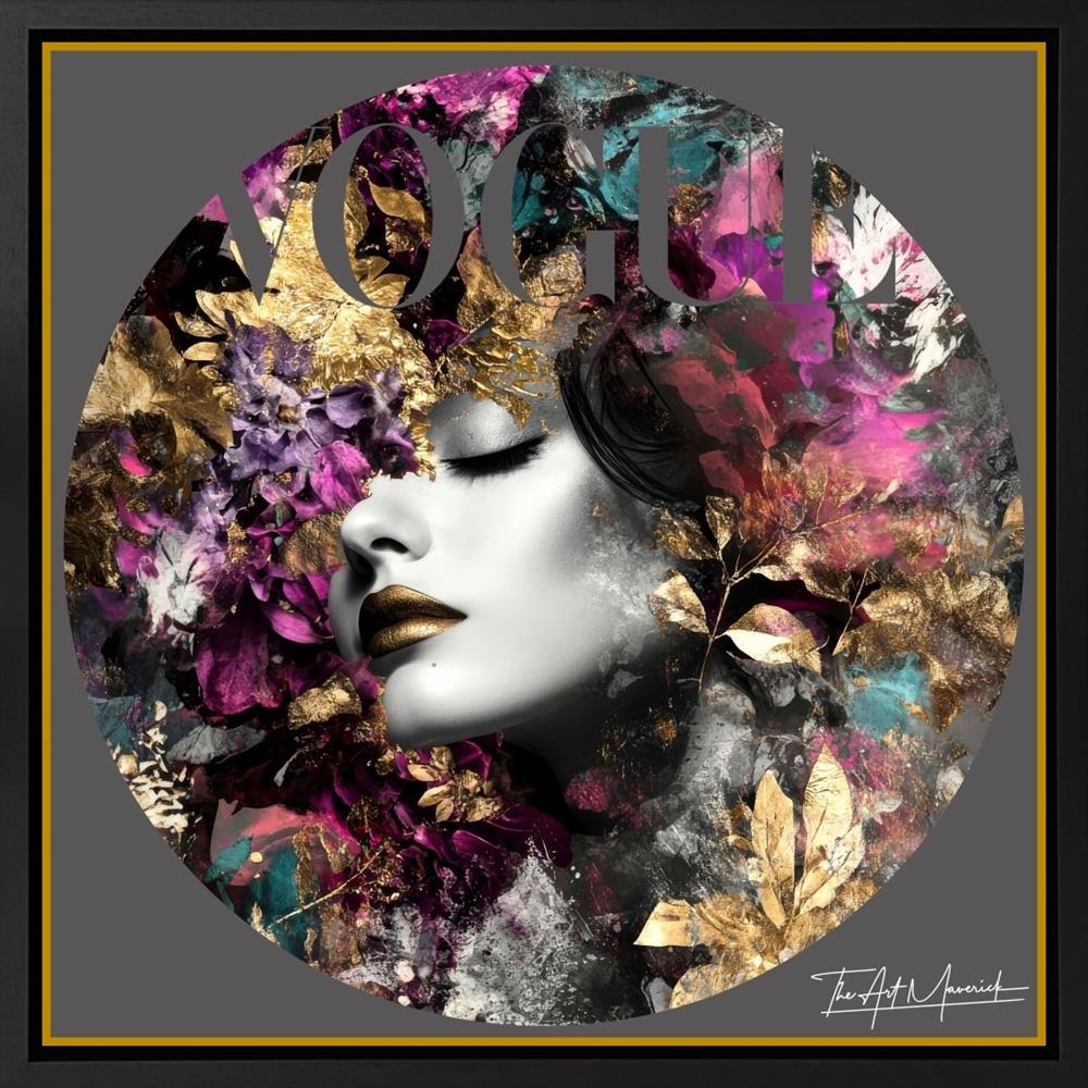 Ophelia - Gilded Glamour by The Art Maverick