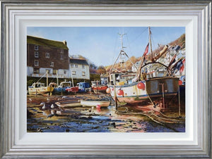 Primary Colours - Polperro by Duncan Palmar RSMA