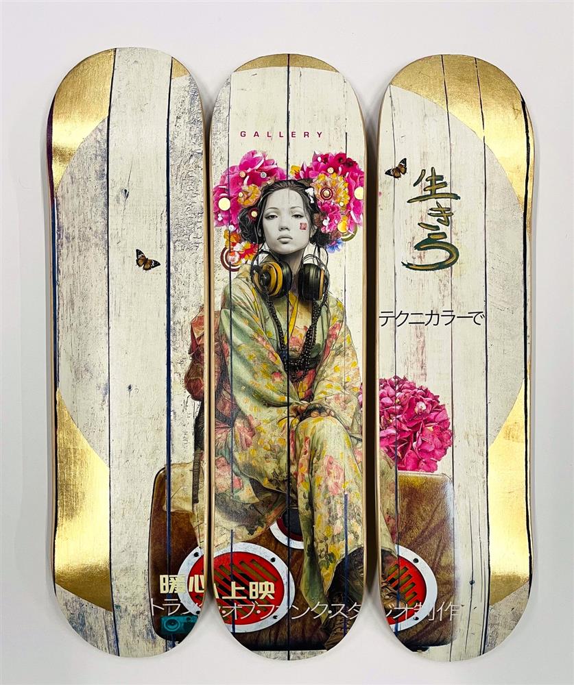 Ready To Start - Skate Deck Trio by The Trunk Of Funk