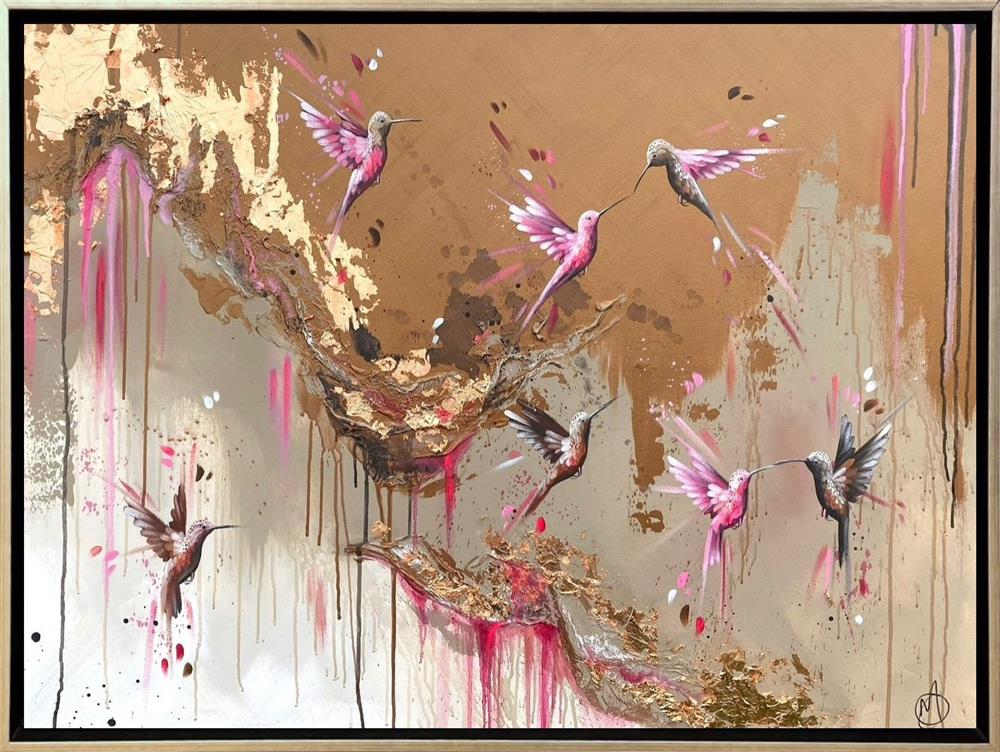 Rosey Feathers by Mellisuga