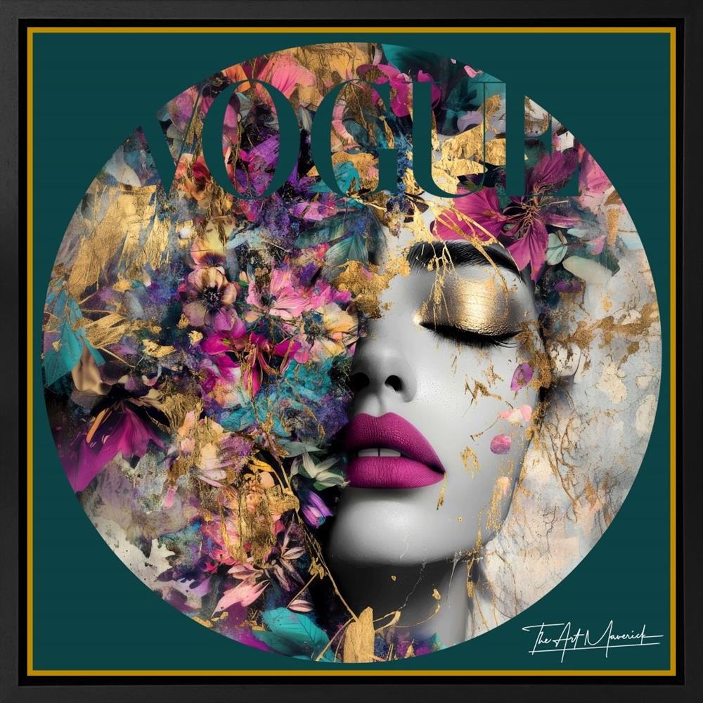 Sabine - Gilded Glamour by The Art Maverick