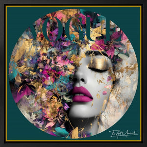 Sabine - Gilded Glamour by The Art Maverick