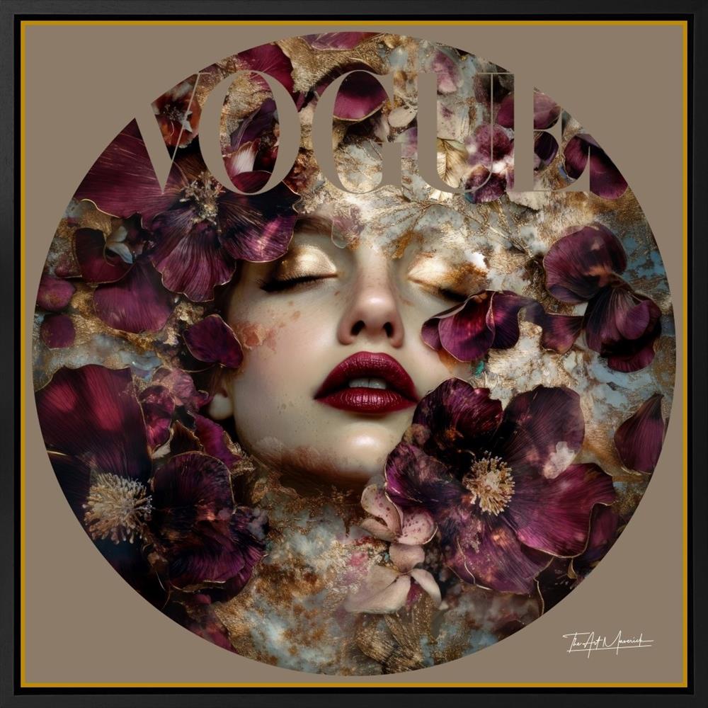 Serena - Gilded Glamour by The Art Maverick