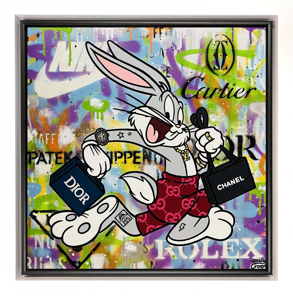 Skipping To The Shops by Emily Crook