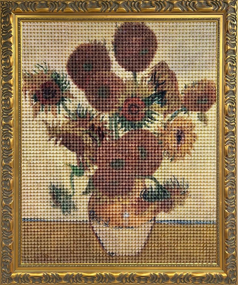 Sunflowers- Shimmerdisc Masters by The Art Maverick