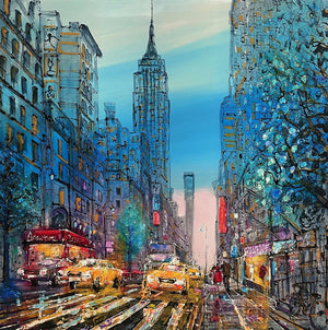 The Big Apple - Canvas Deluxe by Nigel Cooke