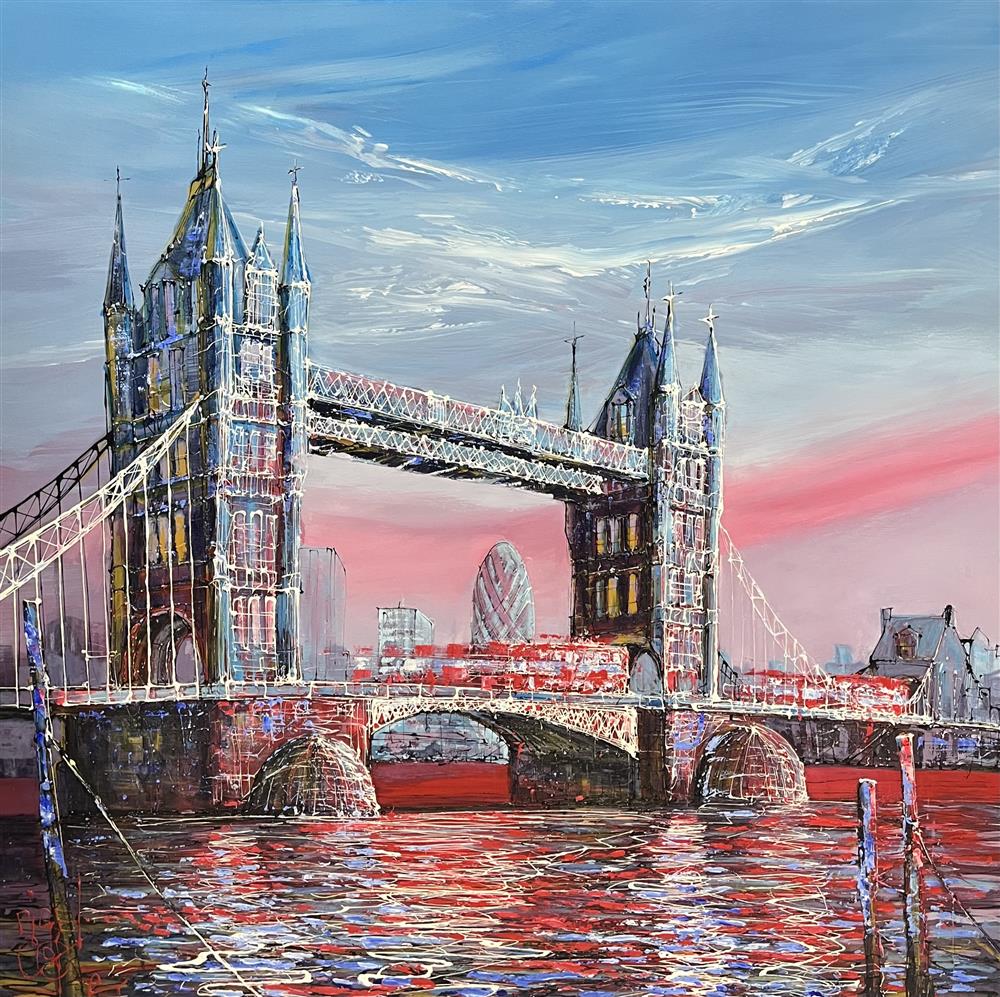 The City Of London - Canvas Deluxe by Nigel Cooke