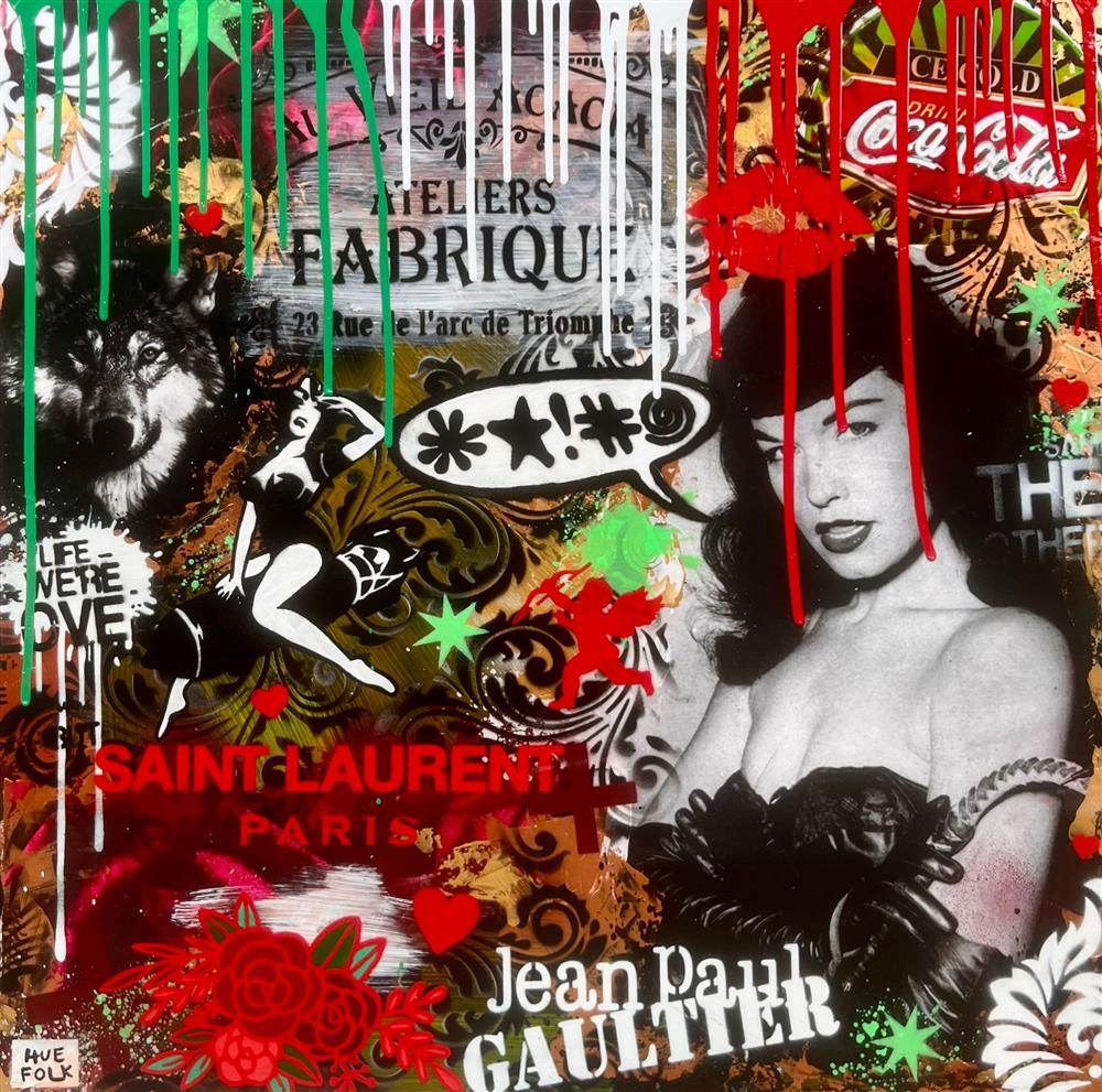 The Notorious Betty Page by Hue Folk