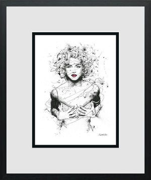 The Queen of Pop - Miniature by Scott Tetlow