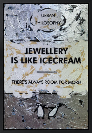 There's Always Room For More! - Palladium Leaf by Hue Folk