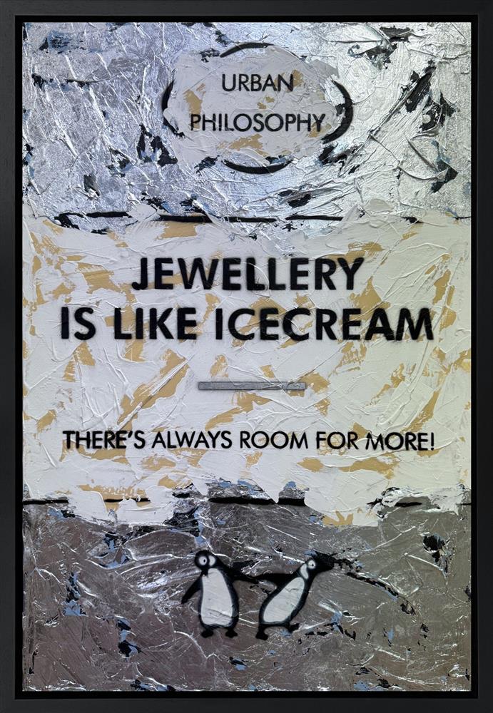 There's Always Room For More! - Palladium Leaf by Hue Folk