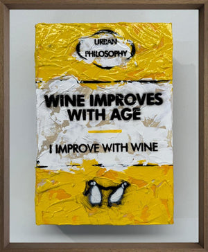 Wine Improves With Age - Storybook by Hue Folk