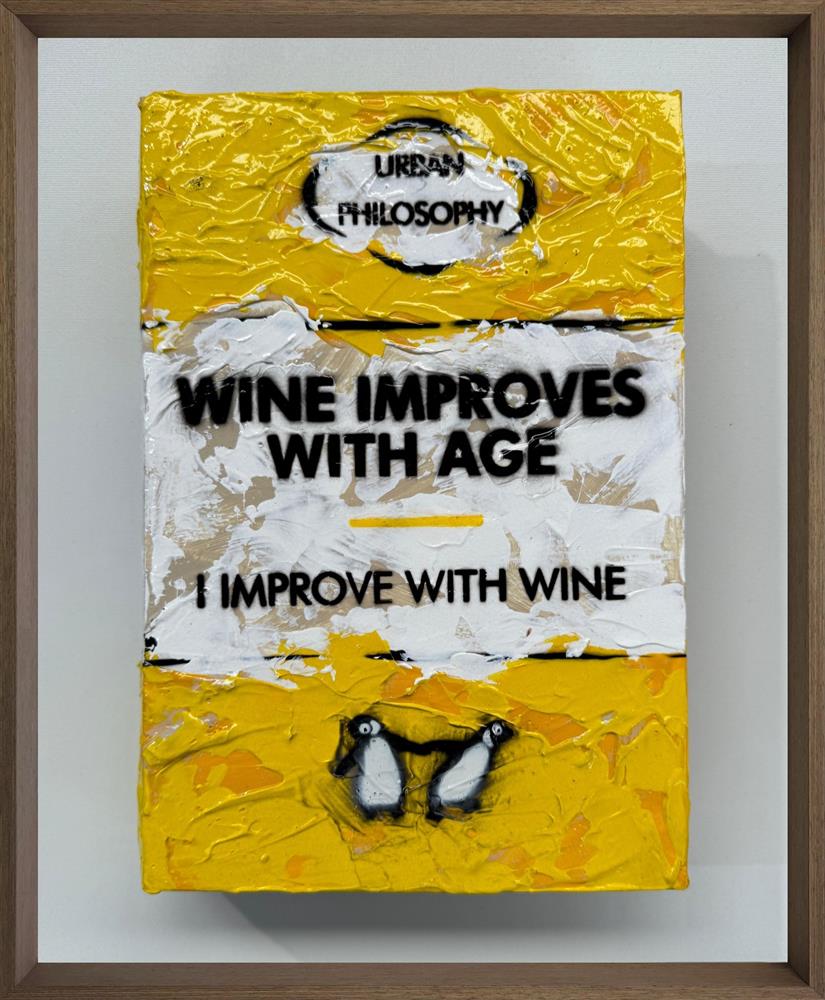 Wine Improves With Age - Storybook by Hue Folk