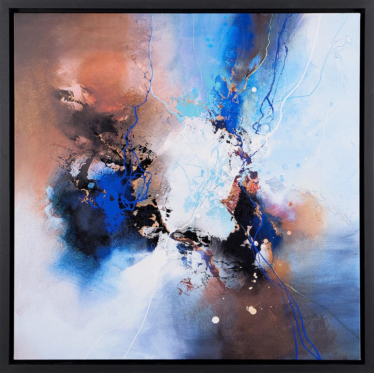 A World Unseen Framed Signed Limited Edition Box Canvas by Artist Simon Kenny
