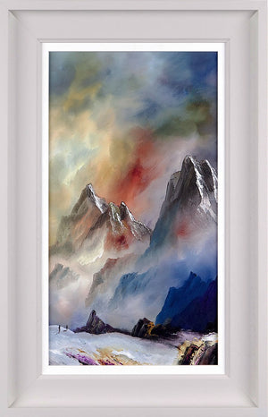 Above The Horizon II Framed Signed Limited Edition Canvas on Board by Artist Philip Gray