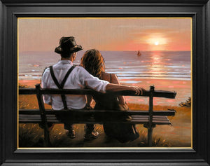 All We Need is Now Signed Framed Limited Edition Print on Board by Artist Richard Blunt