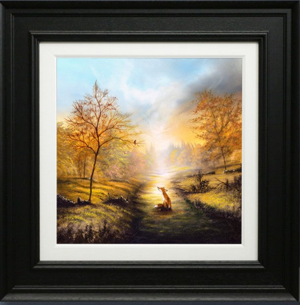 A Unlikely Friendship Signed Framed Limited Edition Print on Board by Artist Danny Abrahams 