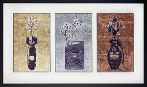 Armed With Love Framed Limited Edition Print on Paper by Artist Maxim
