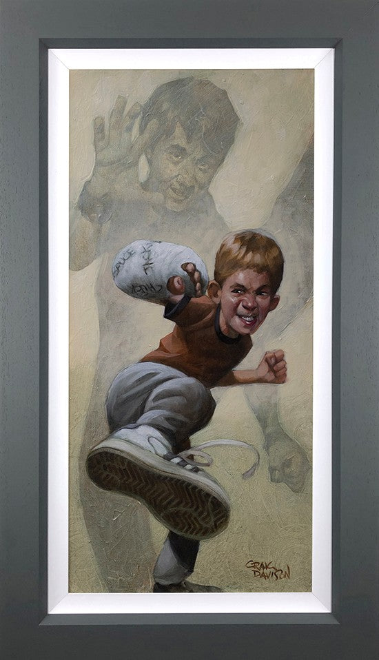Armour of Bob Framed Signed Limited Edition Print on Board by Artist Craig Davison