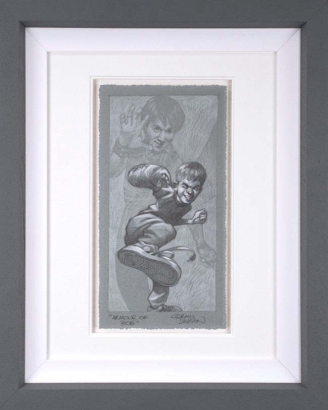Armour of Bob Framed Signed Limited Edition Print on Paper by Artist Craig Davison