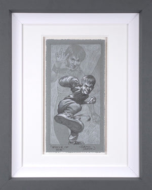 Armour of Bob Framed Signed Limited Edition Print on Paper by Artist Craig Davison