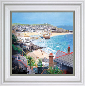 Baywatch Framed Signed Limited Edition Print on Board by Artist Tom Butler