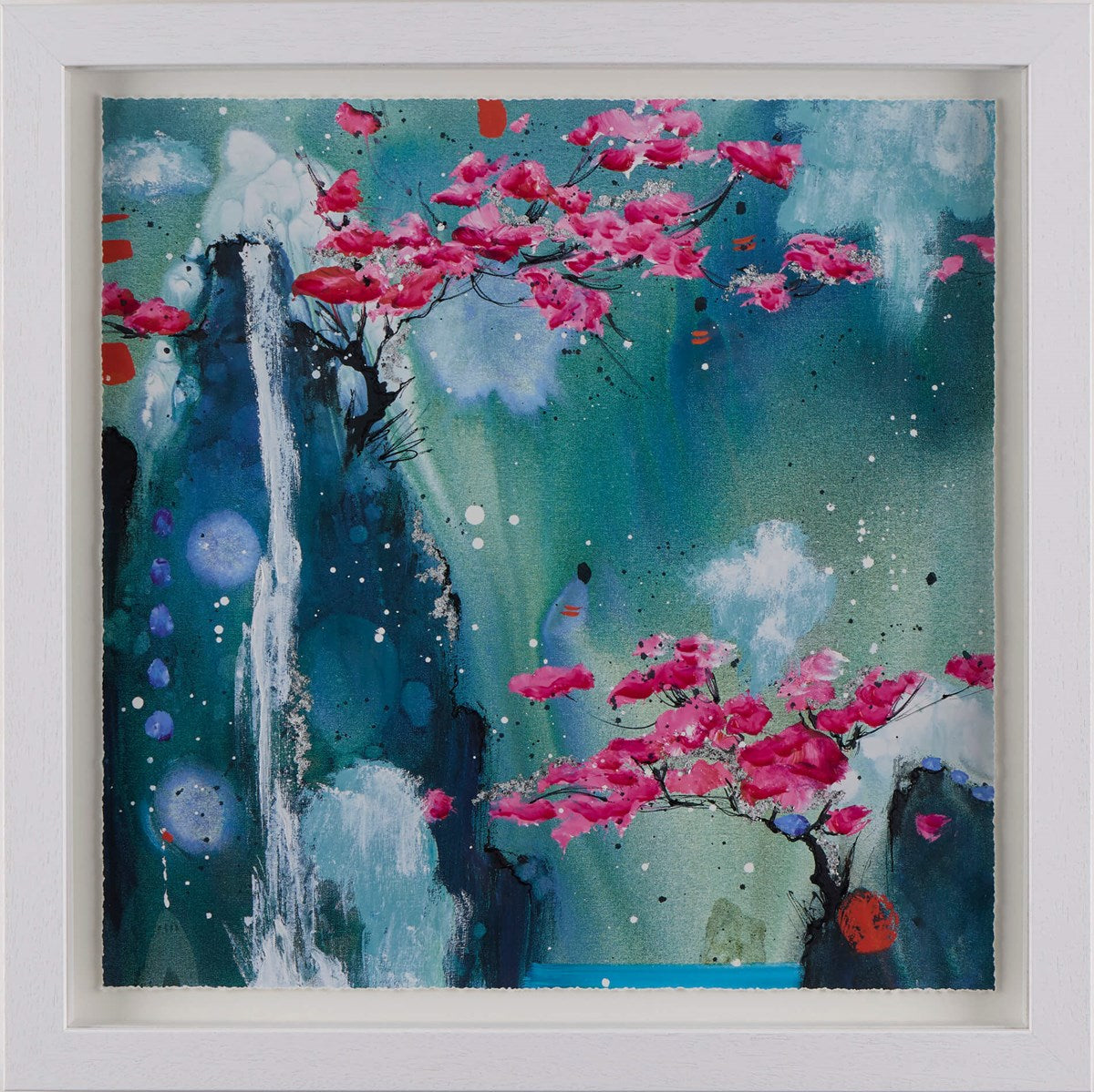 Beauty Bound II Framed Signed Limited Edition Print on Paper by Artist Danielle O’Connor Akiyama