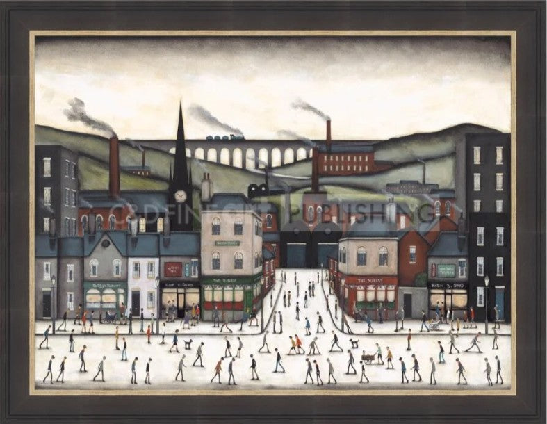 Betty's Tearoom Framed Signed Limited Edition Print on Board by Artist Sean Durkin