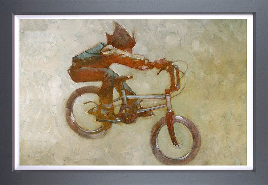 Big Air Framed Signed Limited Edition Print on Board by Artist Craig Davison