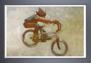 Big Air Framed Signed Limited Edition Print on Board by Artist Craig Davison