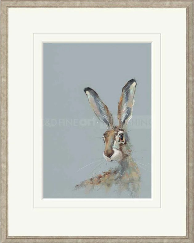 Bright Eyed Signed Framed Limited Edition Print on Paper by Artist Nicky Litchfield