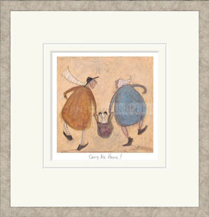 Carry Me Home Signed Framed Limited Edition Print on Paper by Artist Sam Toft