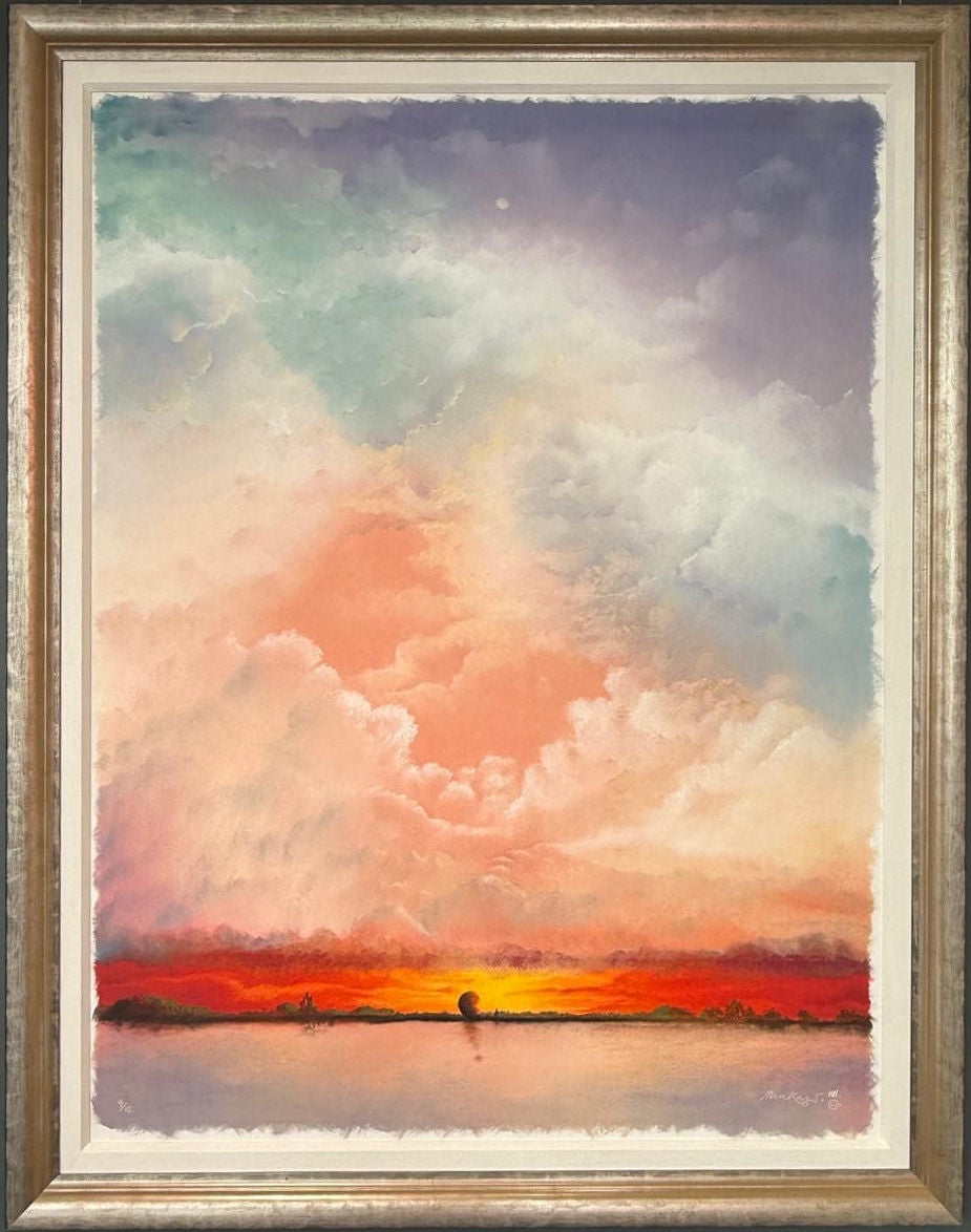 Dawn Framed Signed Limited Edition Print on Board by Artist Mackenzie Thorpe