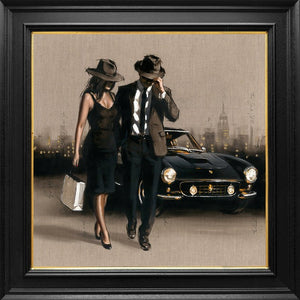 Day Together Signed Framed Limited Edition Print on Board by Artist Richard Blunt