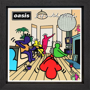 Definitely Framed Limited Edition Print on Paper by Artist Tboy
