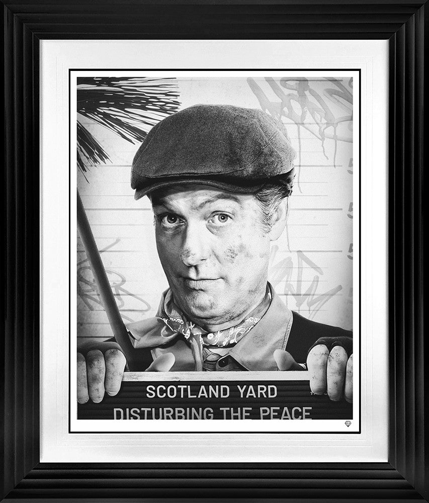 Disturbing The Peace Framed Limited Edition Print on Paper by Artist JJ Adams