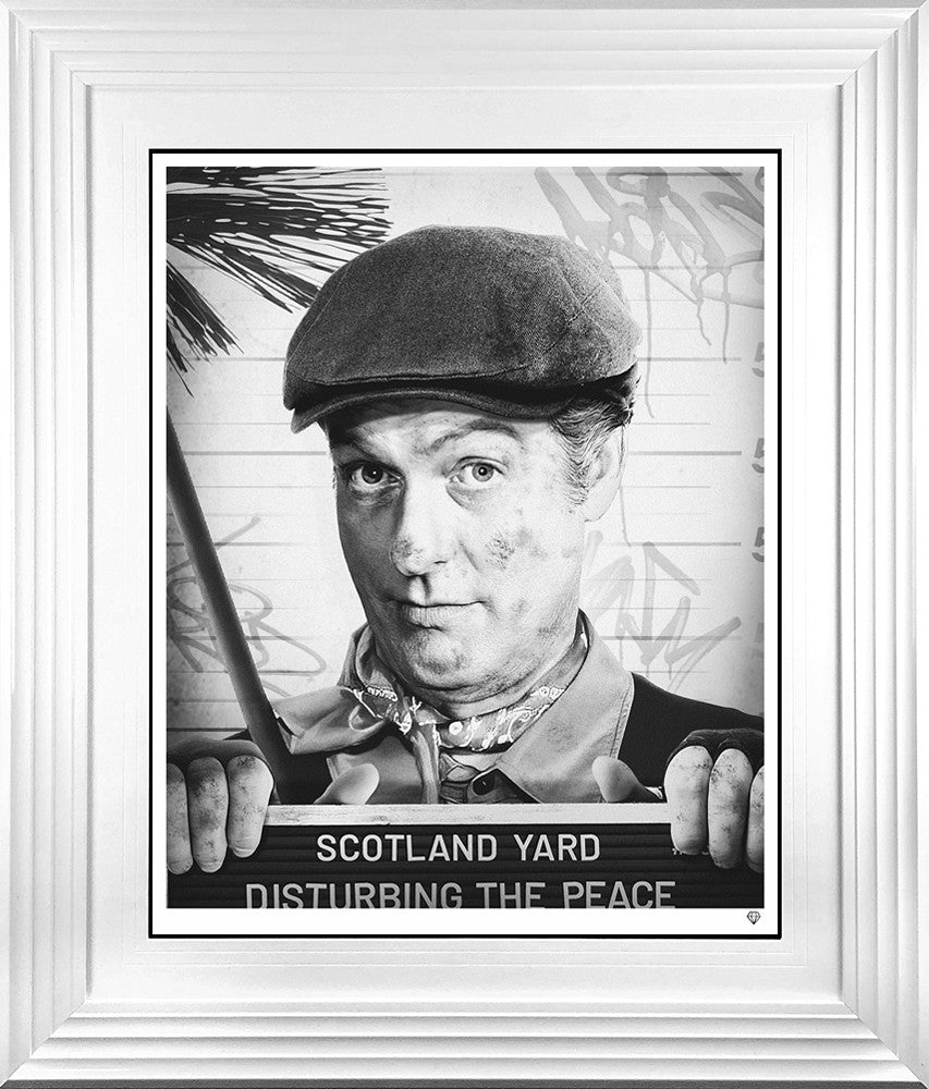 Disturbing The Peace Framed Limited Edition Print on Paper by Artist JJ Adams